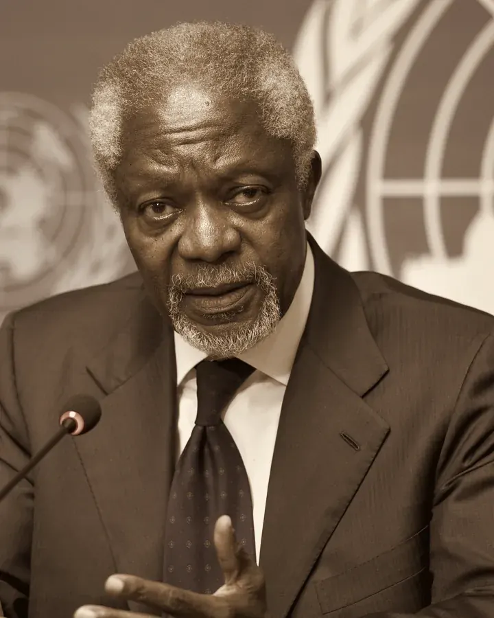 Kofi Annan, Porträt von 2012
