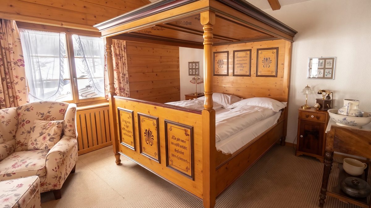 Das Himmelbett der Hochzeitsstube