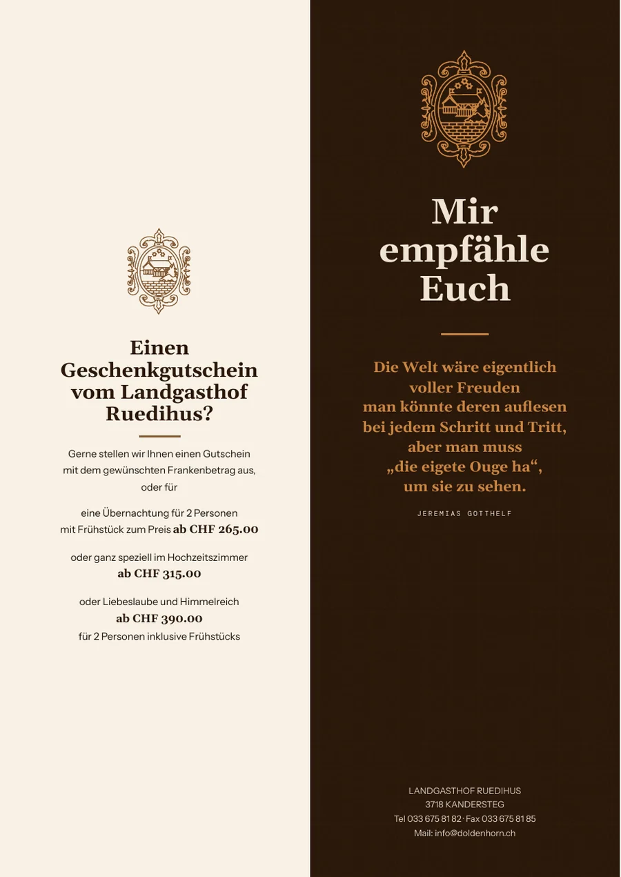 Idee: Tagesteller