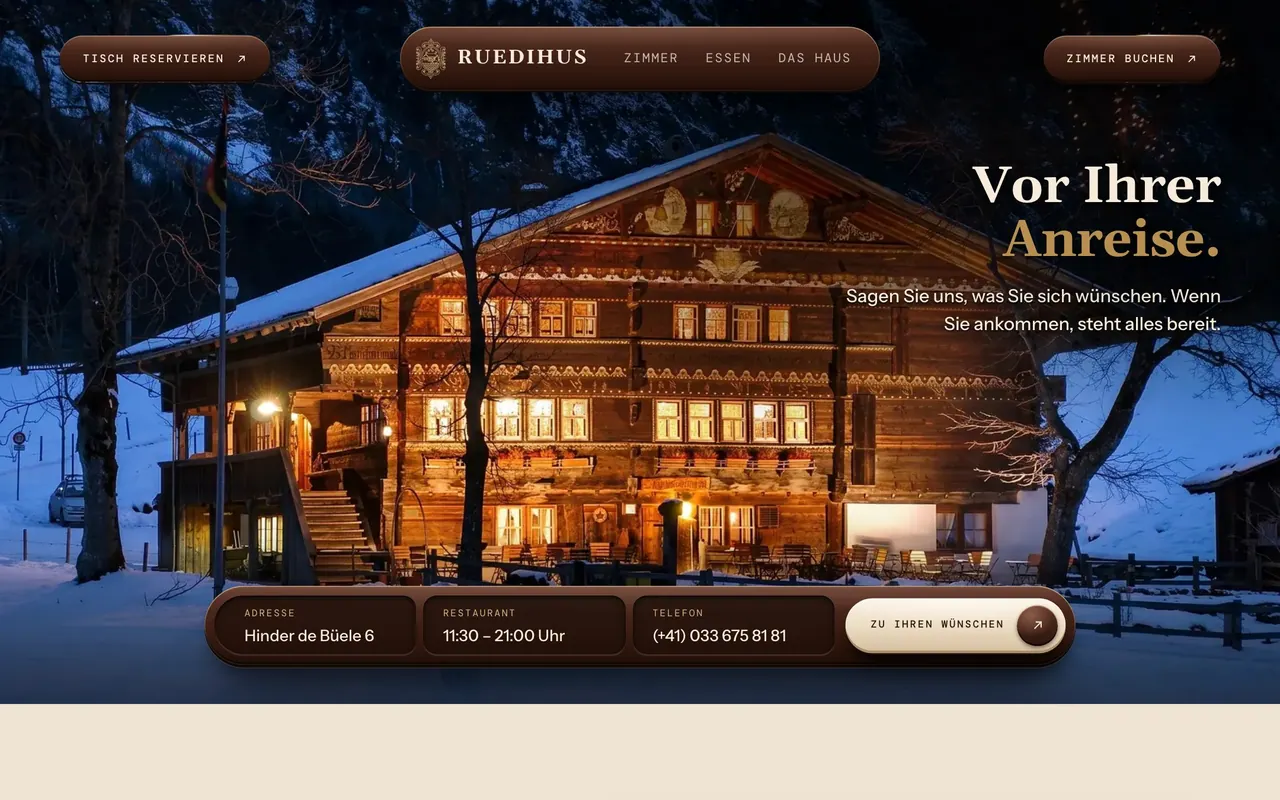 Vor Ihrer Anreise