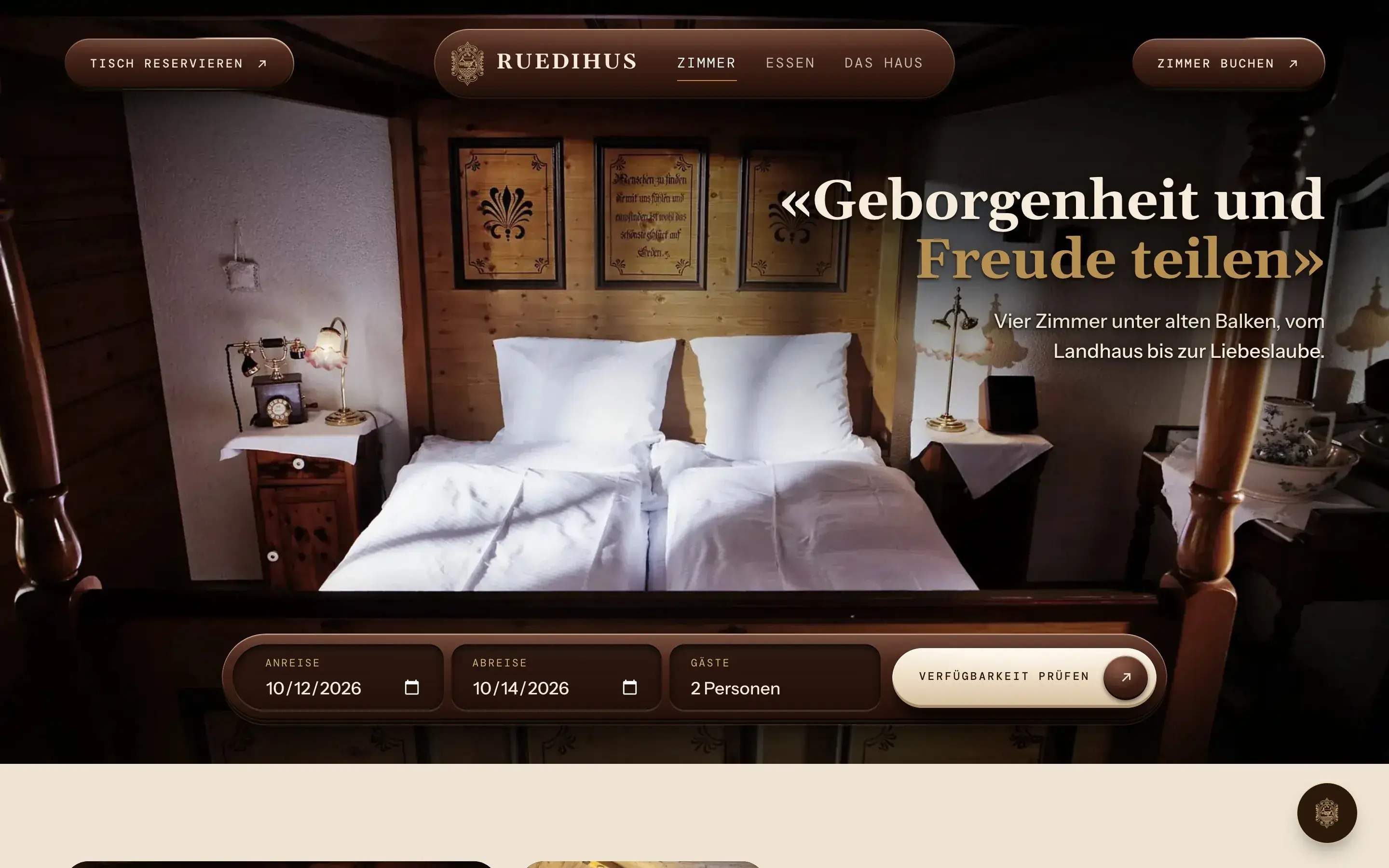 Neu: Zimmer